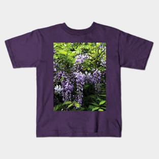 Clusters of Wisteria Kids T-Shirt